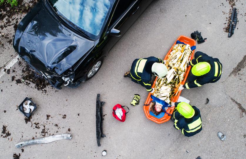 Car accident legal consultation in progress