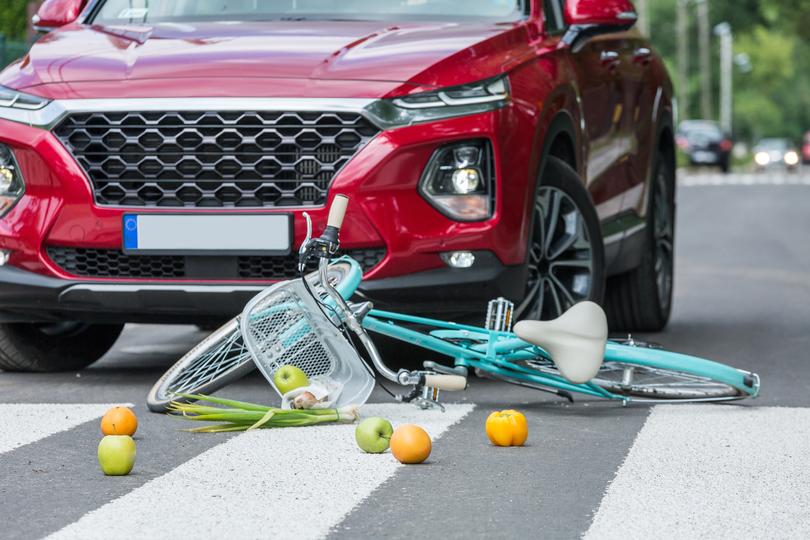 Detailed infographic of the car accident claim process