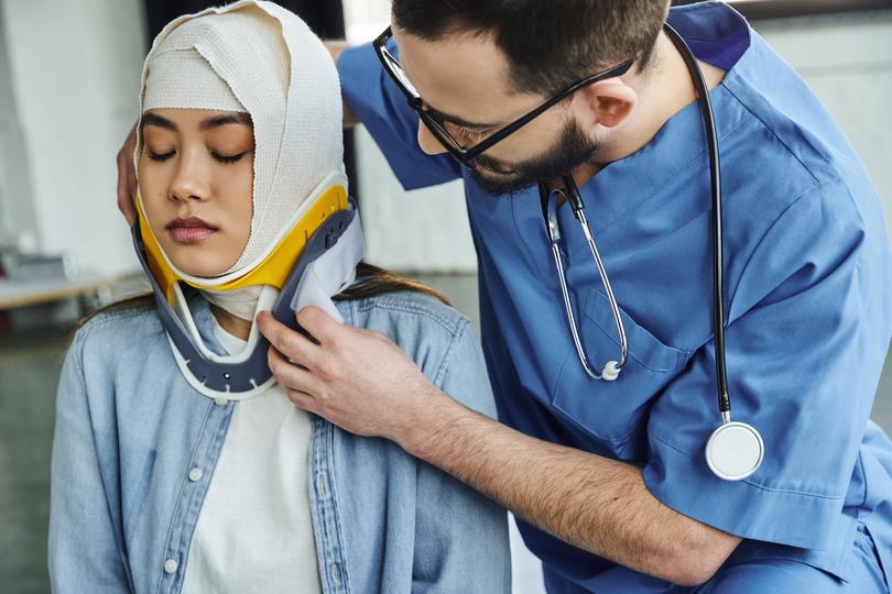 Detailed illustration of the medical negligence claim process